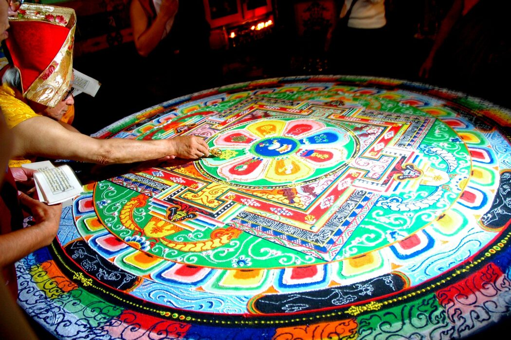 Shri Hevajra's Diety palace mandala